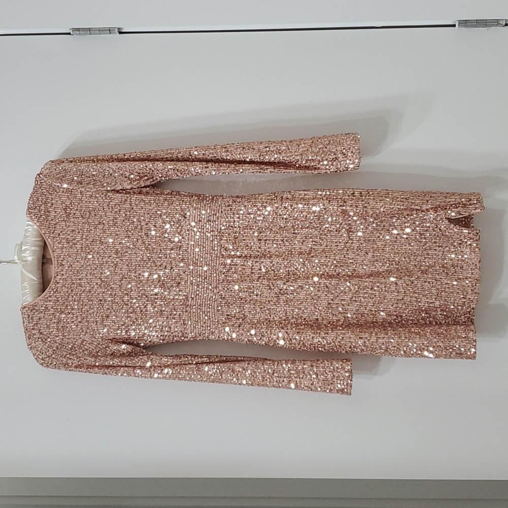 ❣Juniors  GB Gianni Bini Rose Gold Dress❣